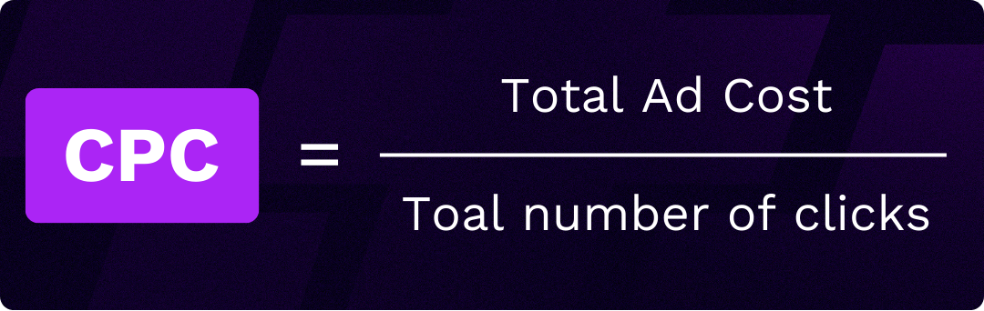 cout par clic cost per click formula